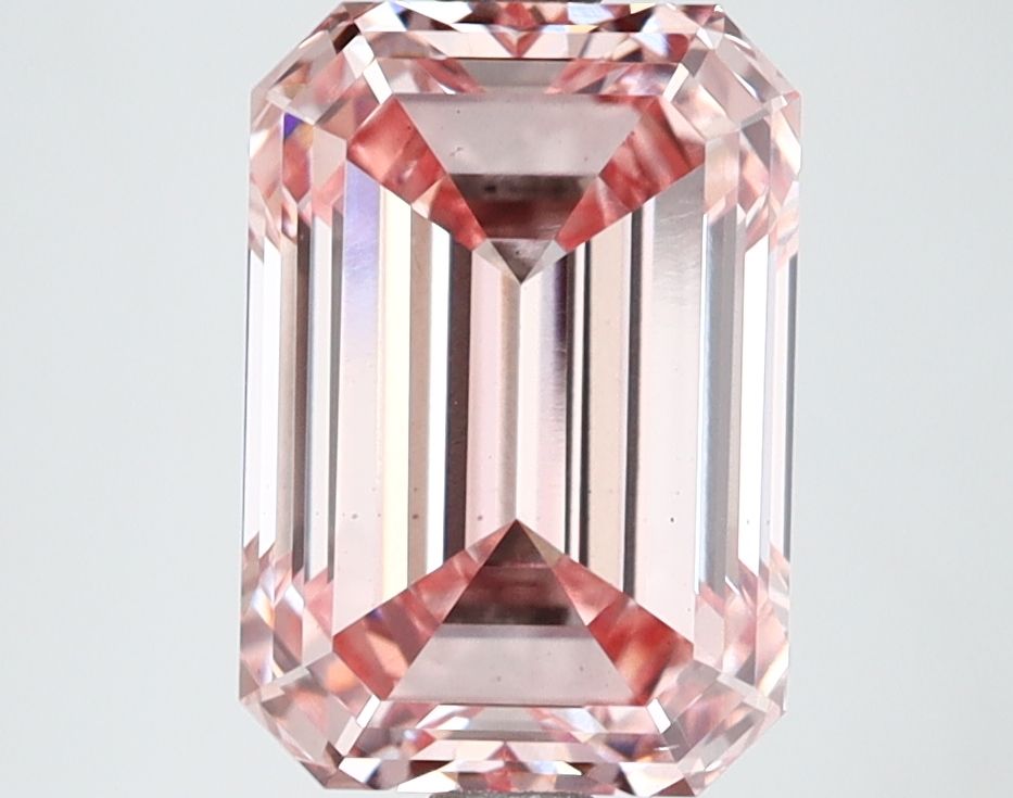 3.14 ct. emerald Lab Grown Diamond front image