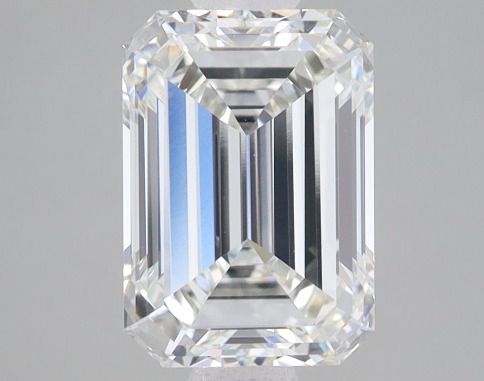 3.02 ct. emerald Lab Grown Diamond front image