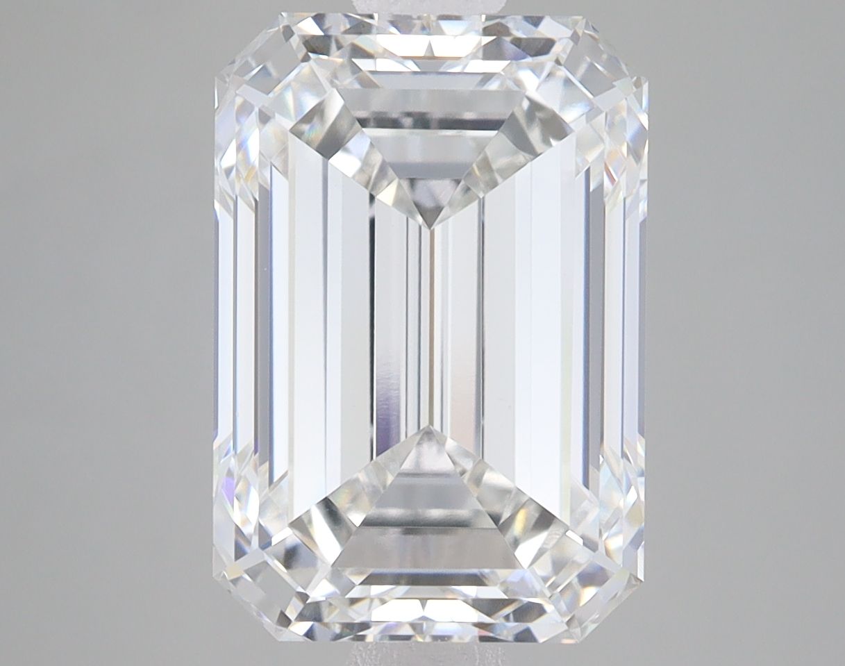 6.26 ct. emerald Lab Grown Diamond front image