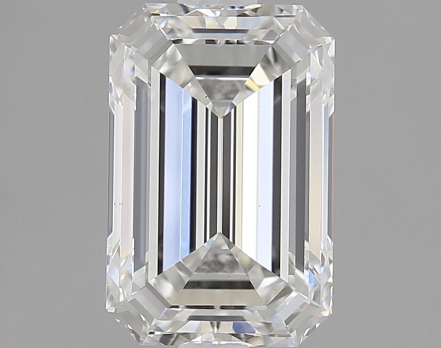1.85 ct. emerald Lab Grown Diamond front image