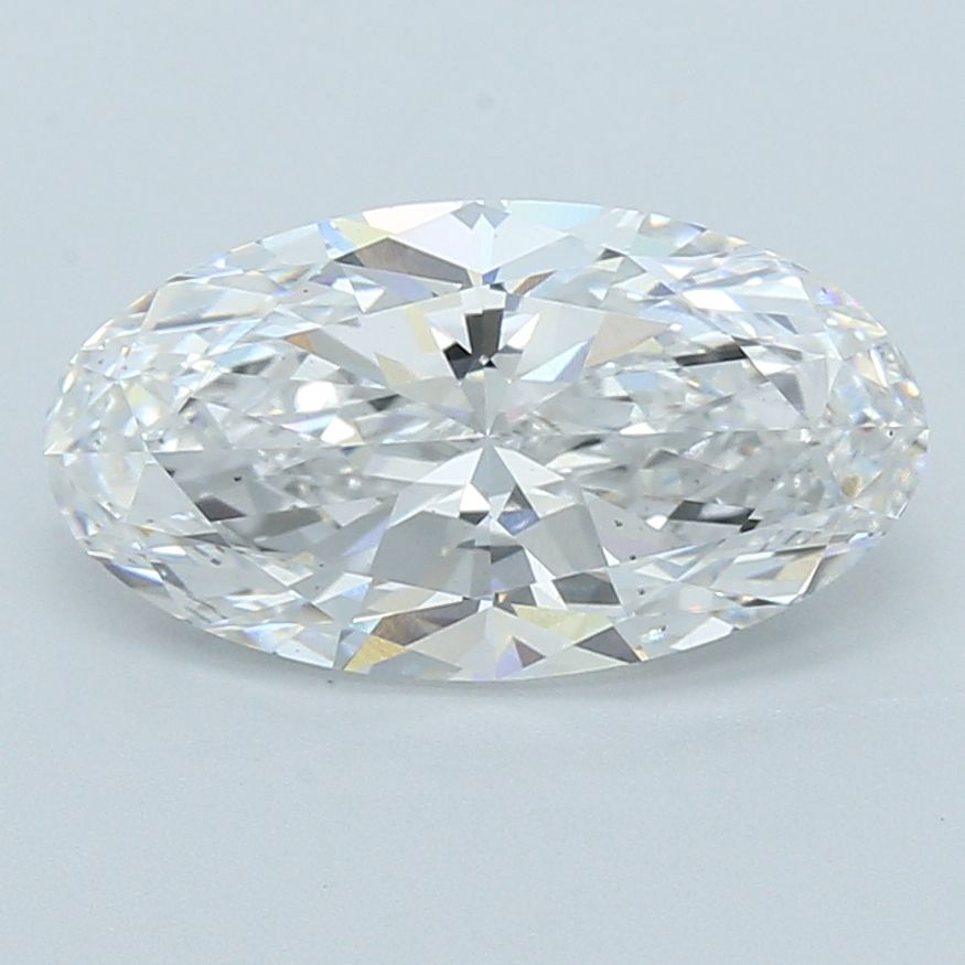 4.01 ct. oval Lab Grown Diamond front image