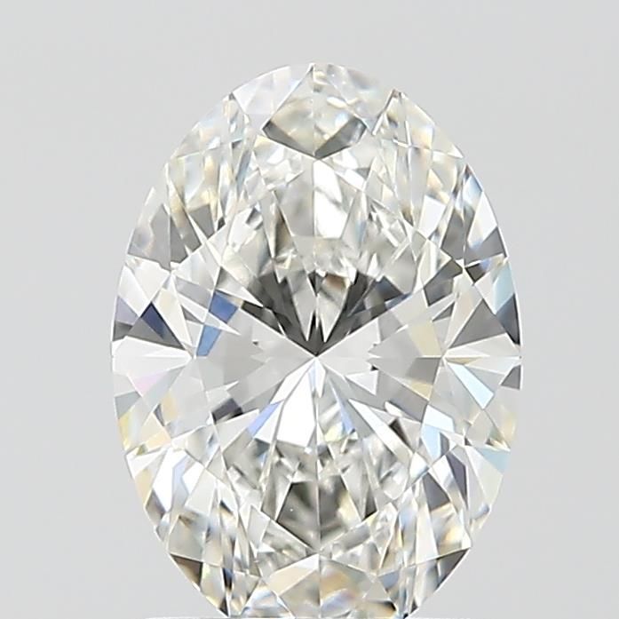 1.57 ct. oval Lab Grown Diamond front image