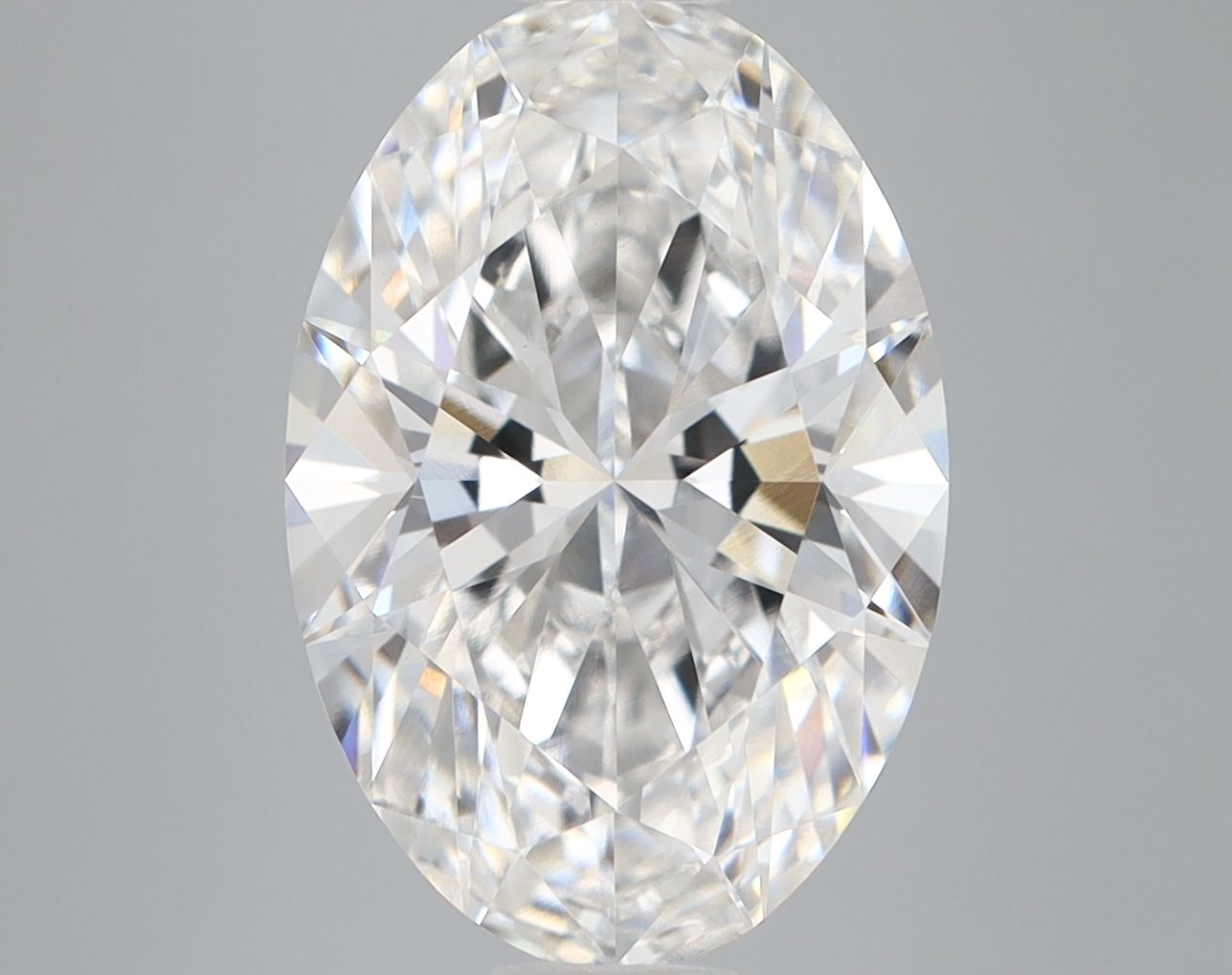 5.10 ct. oval Lab Grown Diamond front image