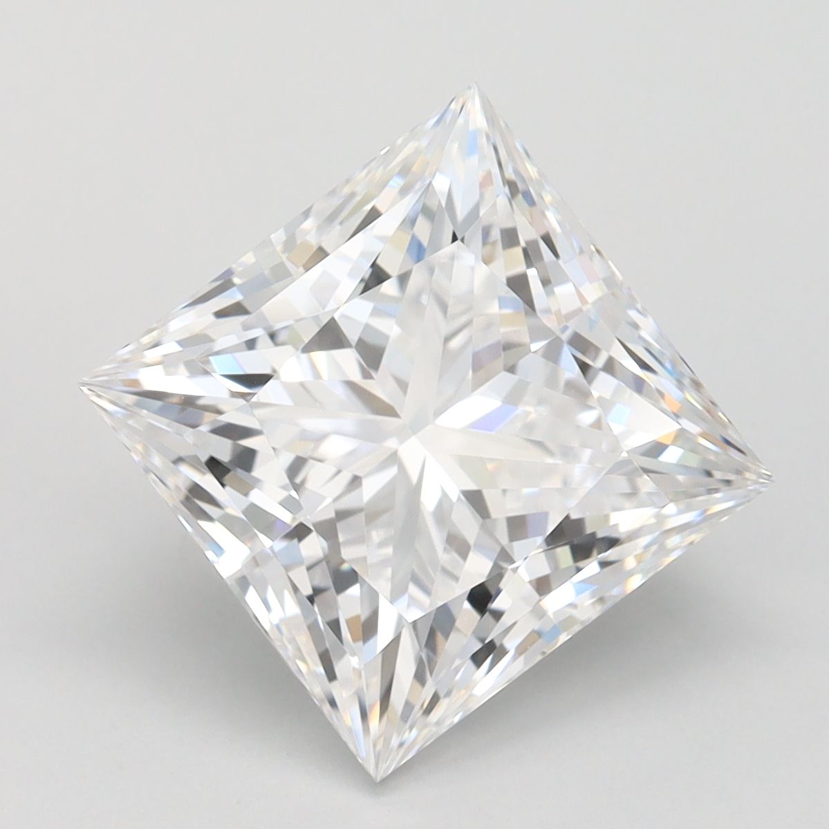 3.82 ct. princess Lab Grown Diamond front image