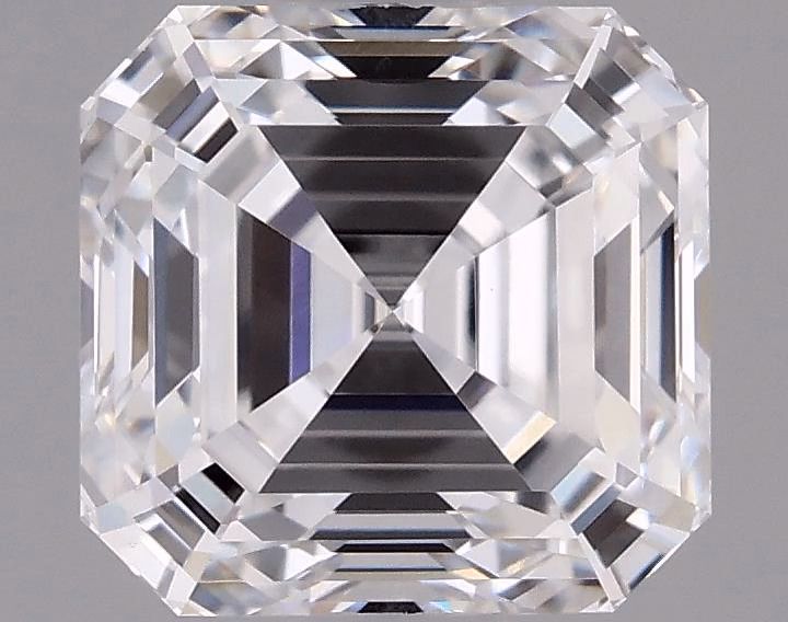 1.61 ct lab-grown Asscher Diamond