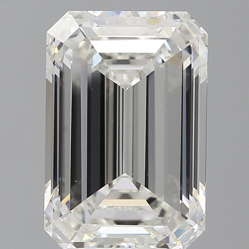7.06 ct. emerald Lab Grown Diamond front image