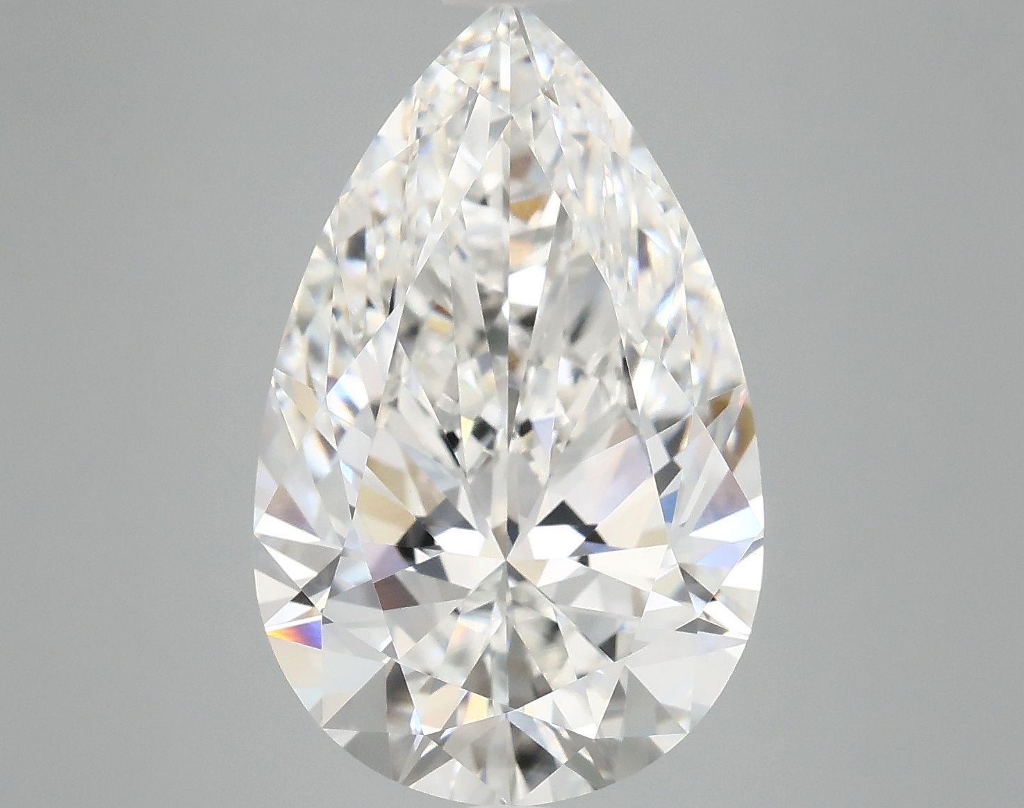 7.08 ct. pear Lab Grown Diamond front image