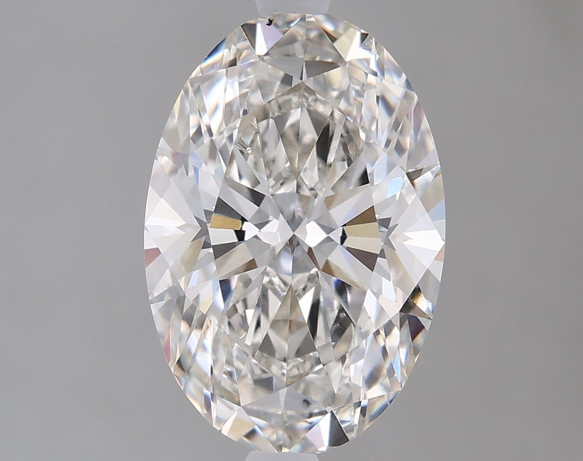 2.10 ct. oval Lab Grown Diamond front image