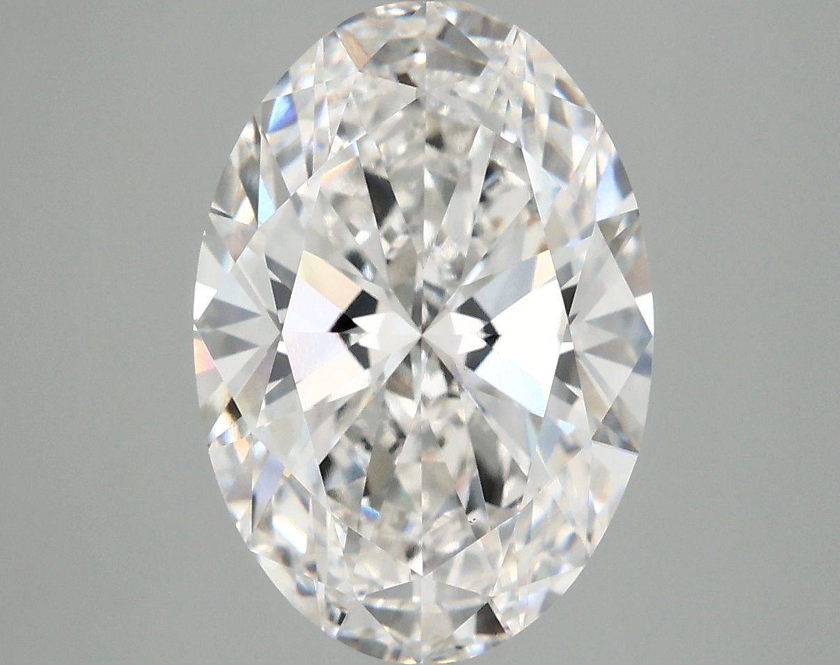 5.02 ct. oval Lab Grown Diamond front image