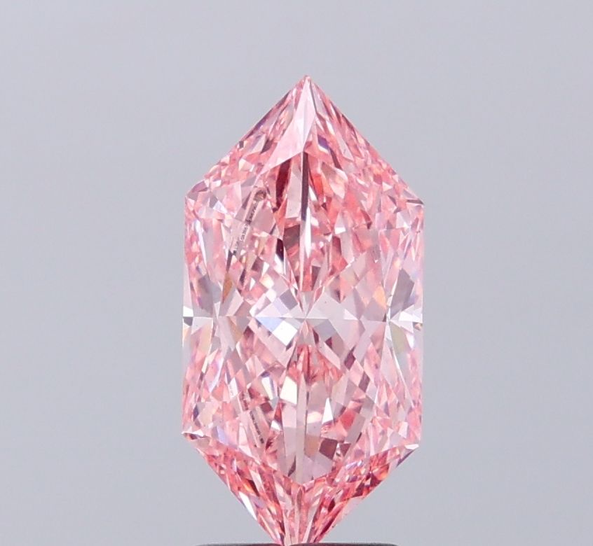 2.52 ct lab-grown Hexagonal Diamond