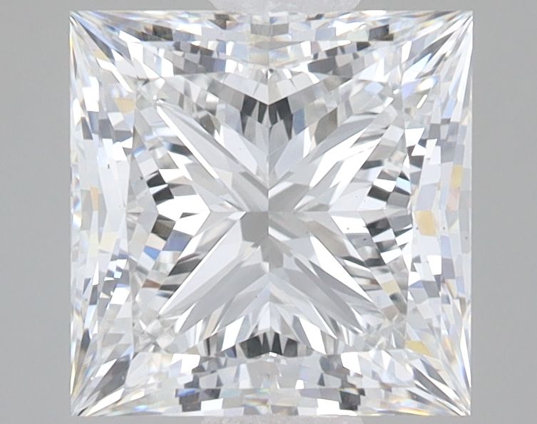 3.01 ct. princess Lab Grown Diamond front image