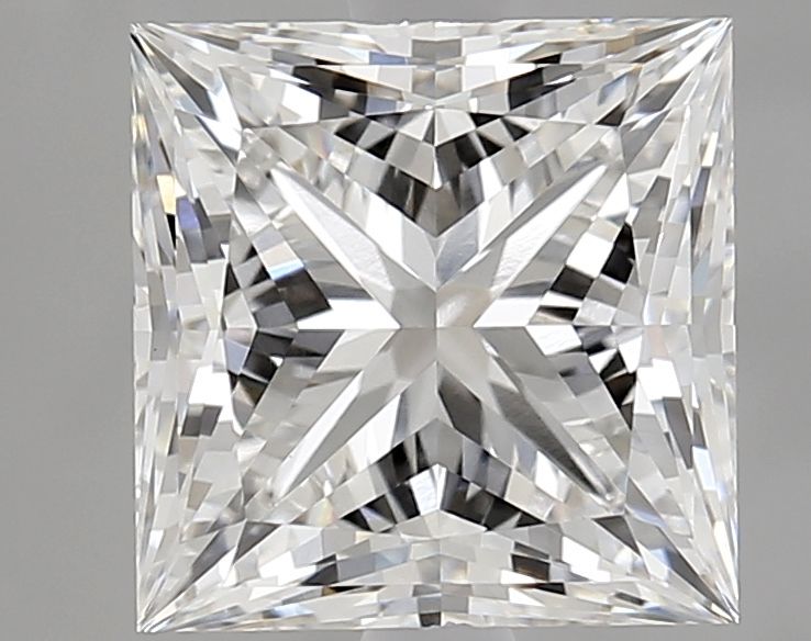 3.16 ct. princess Lab Grown Diamond front image
