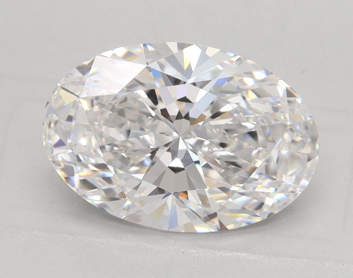 2.06 ct. oval Lab Grown Diamond front image
