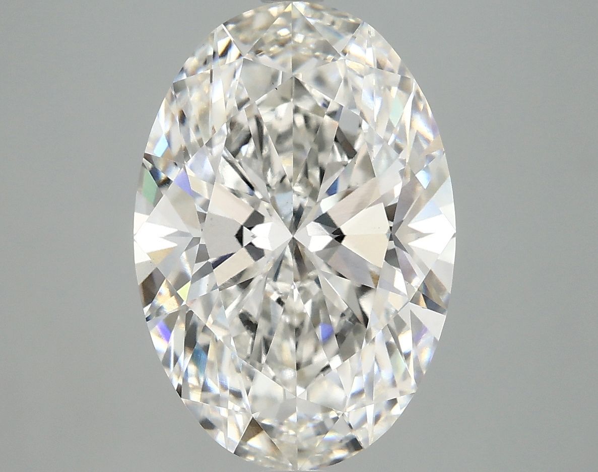 4.90 ct. oval Lab Grown Diamond front image