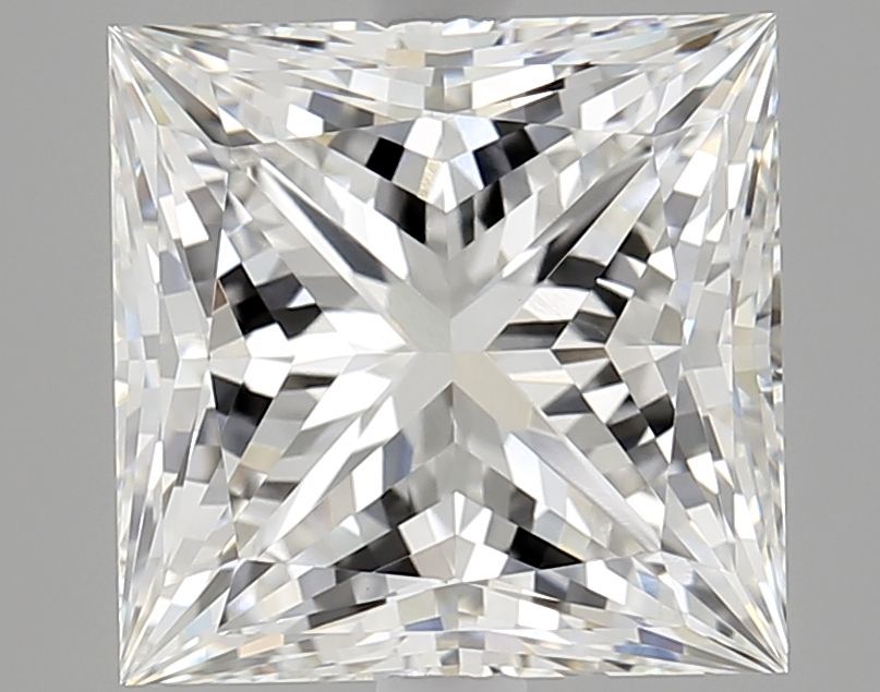5.08 ct. princess Lab Grown Diamond front image