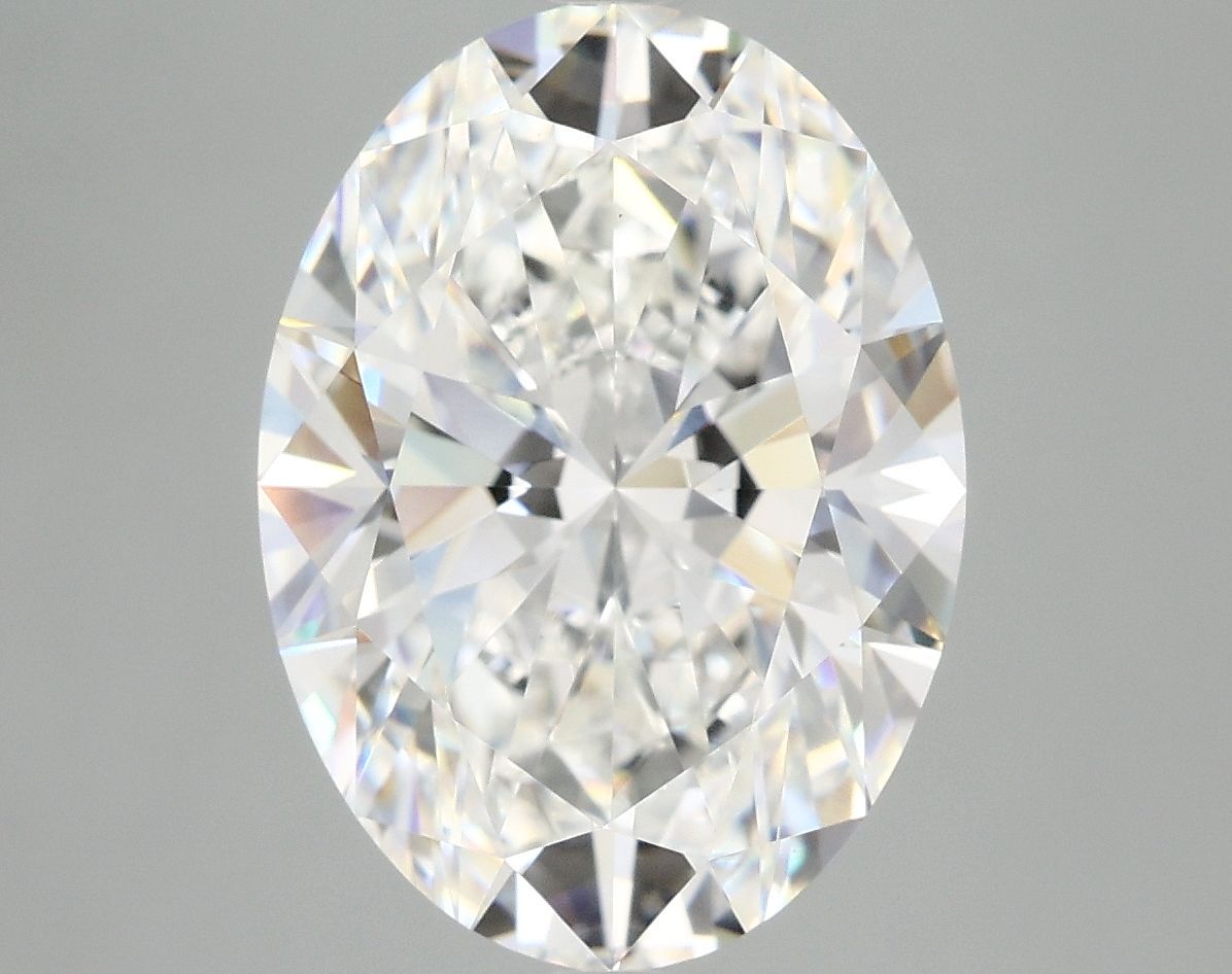 5.09 ct. oval Lab Grown Diamond front image