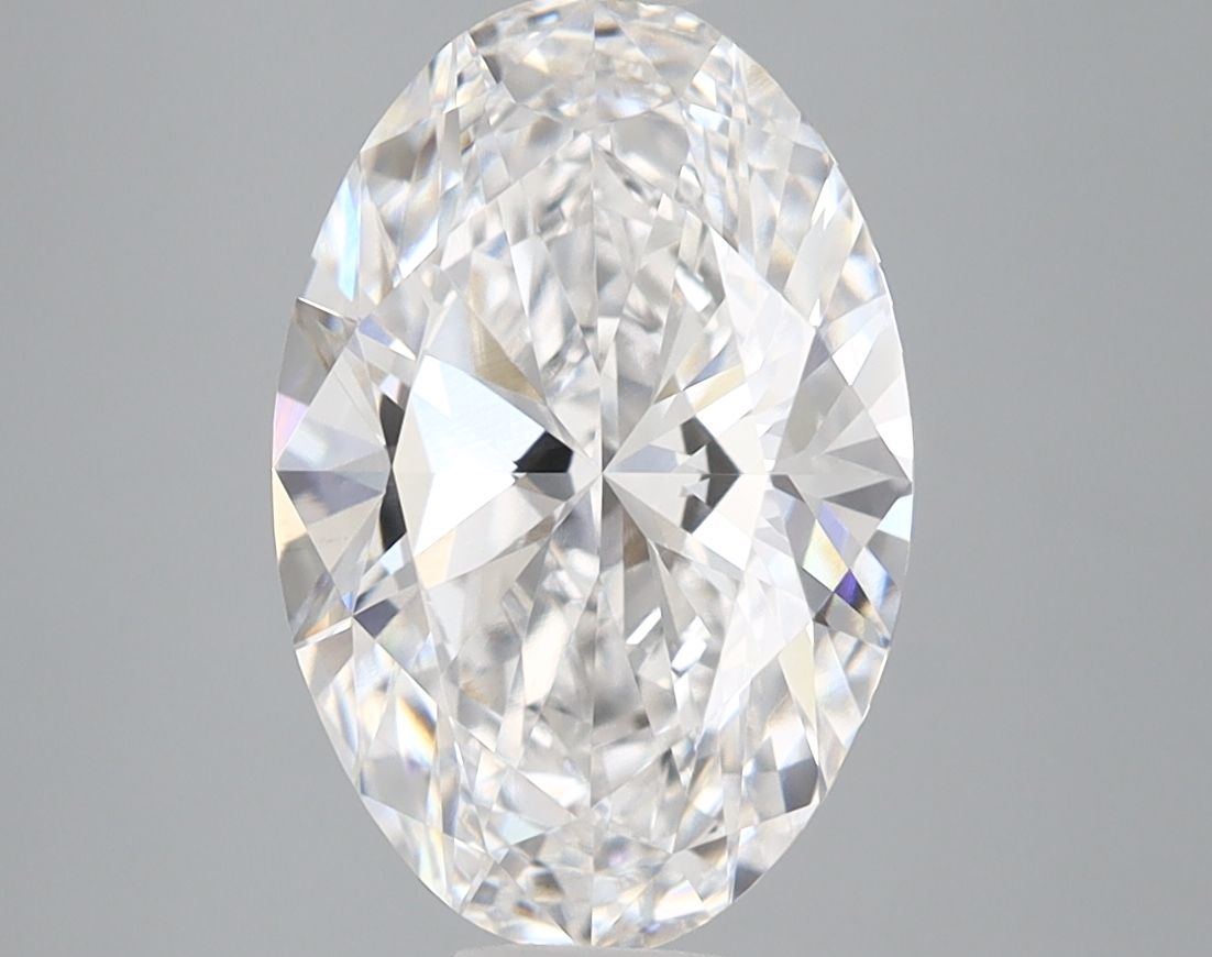 3.02 ct. oval Lab Grown Diamond front image
