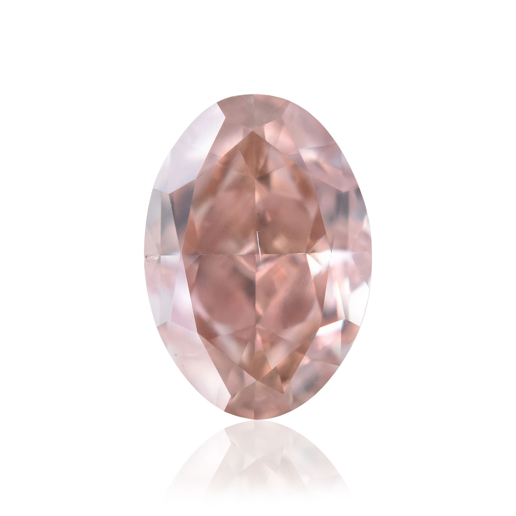 Diament 0.5 ct Fancy Orangey Pink/SI1