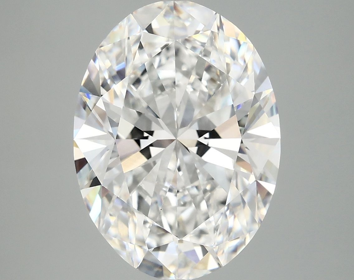 5.01 ct. oval Lab Grown Diamond front image