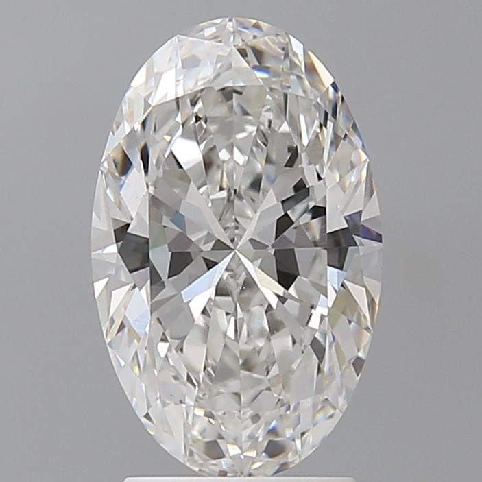 2.57 ct. oval Lab Grown Diamond front image