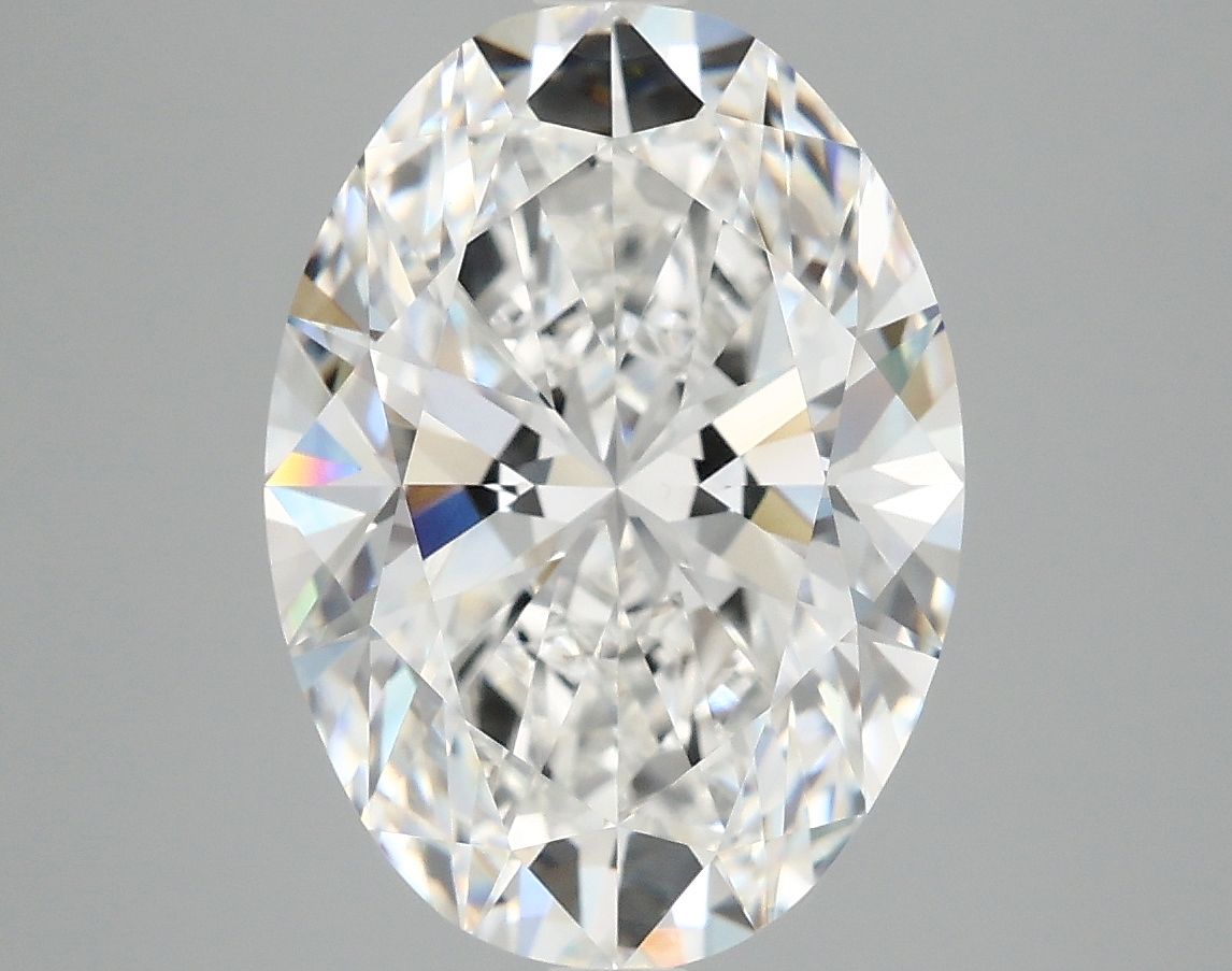 5.09 ct. oval Lab Grown Diamond front image
