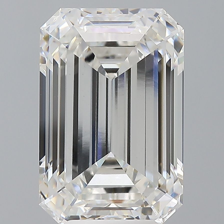 6.59 ct. emerald Lab Grown Diamond front image