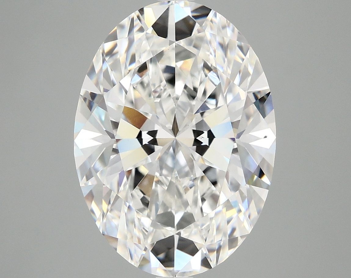 5.09 ct. oval Lab Grown Diamond front image