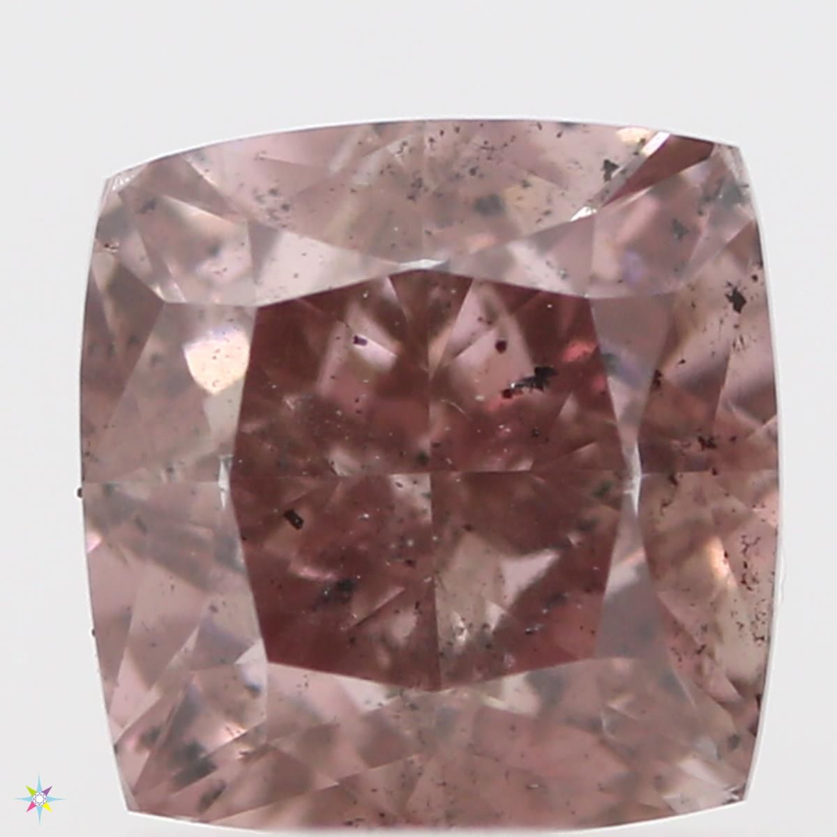 Diament 0.61 ct Fancy Brown Pink/SI2