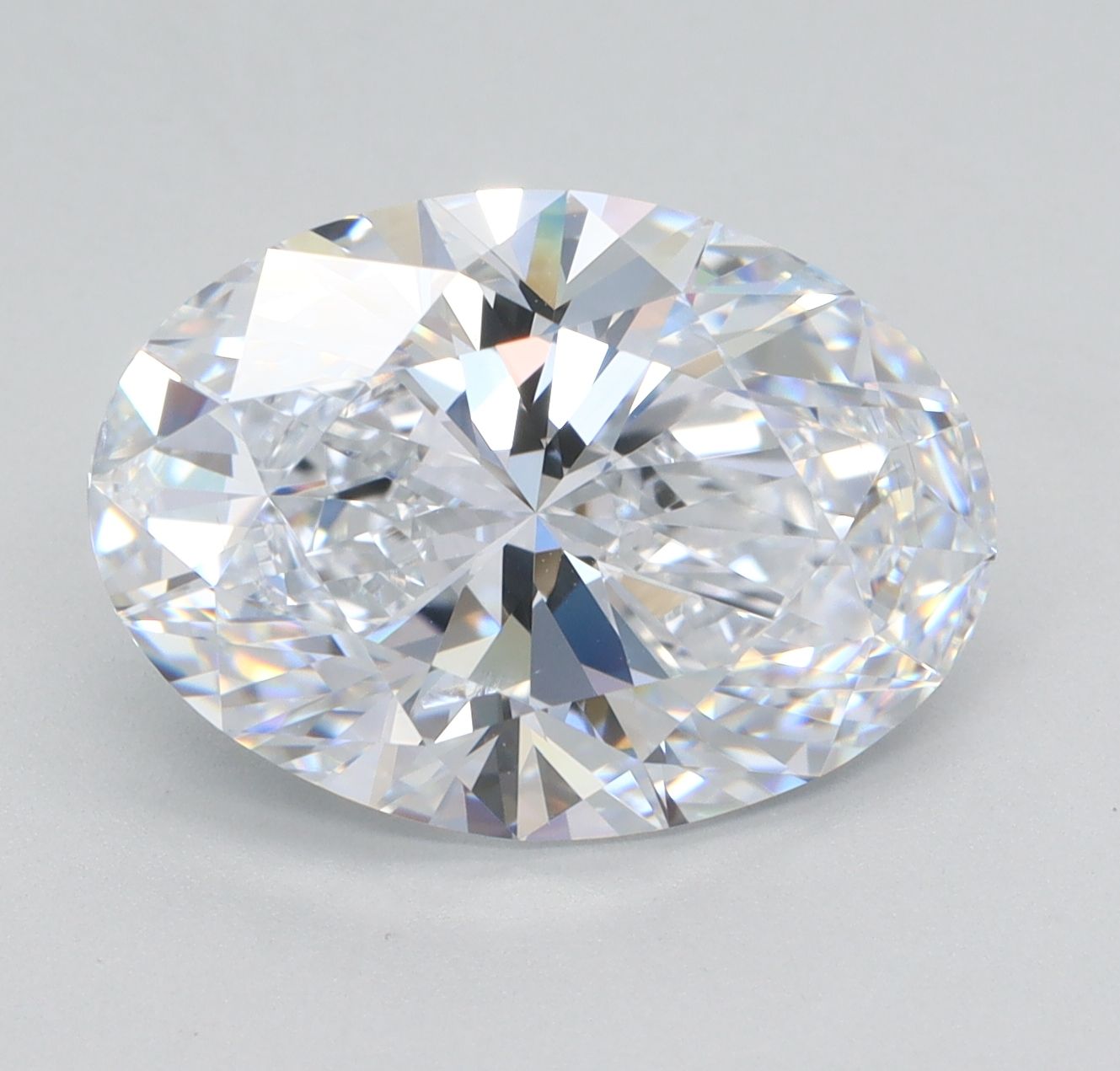 4.02 ct. oval Lab Grown Diamond front image