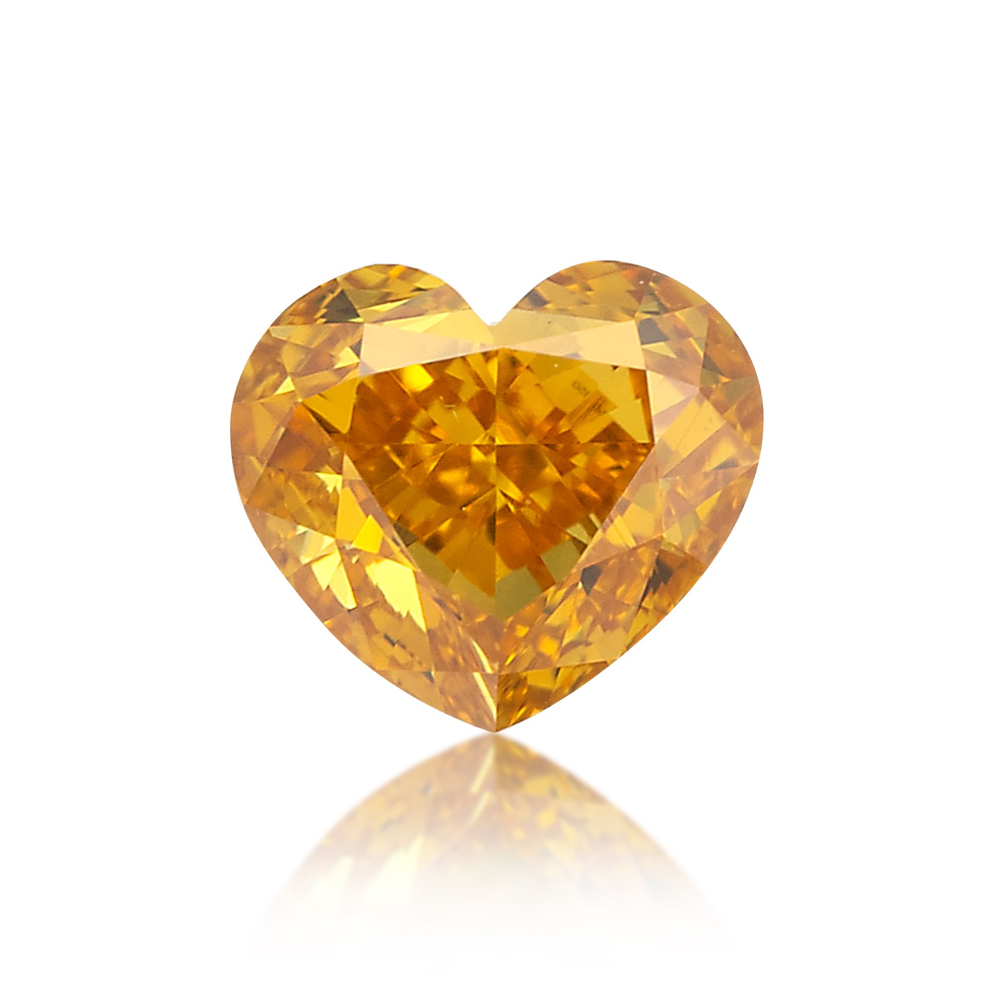 Diament 0.39 ct Fancy Intense Orange Yellow/VS2