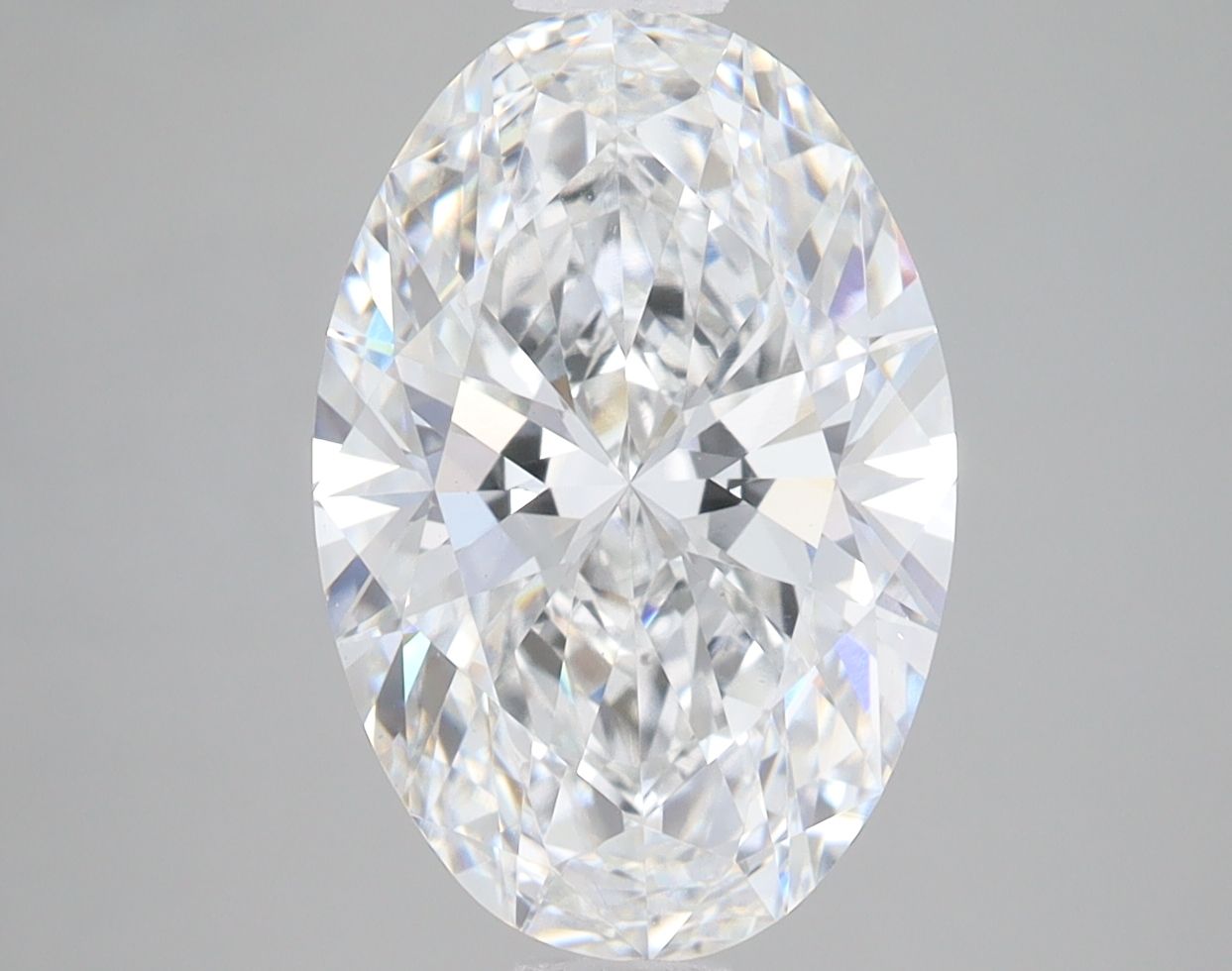 4.02 ct. oval Lab Grown Diamond front image