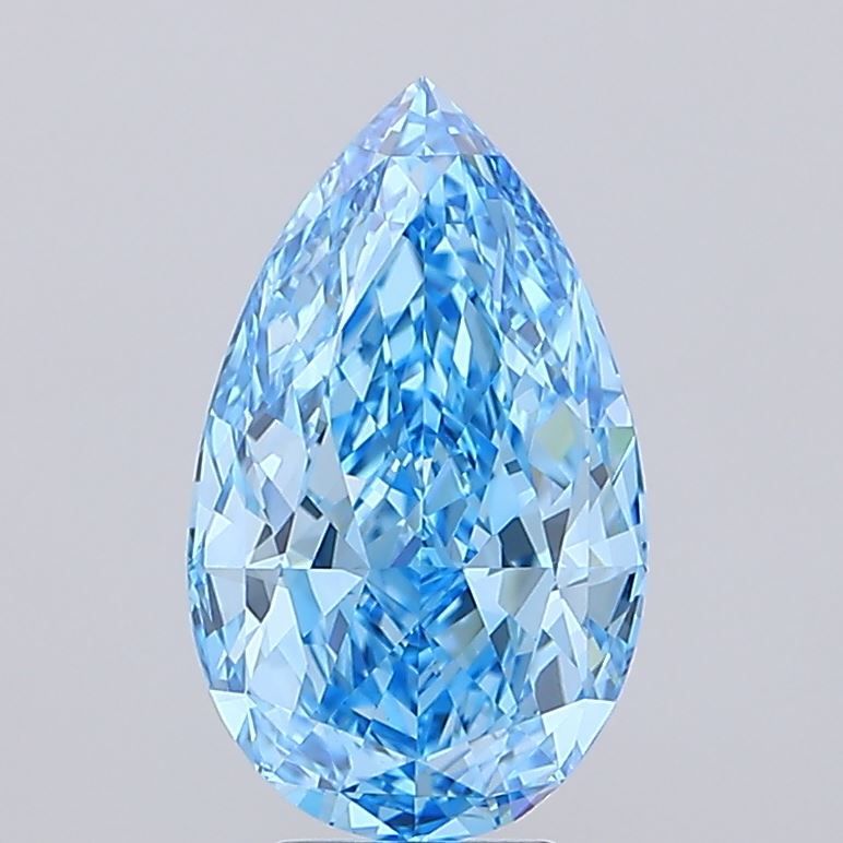 5.57 ct. pear Lab Grown Diamond front image
