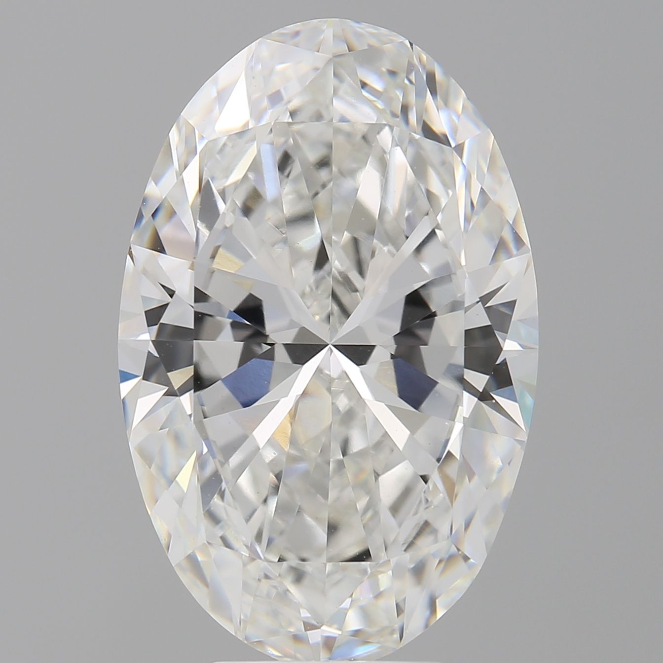 7.11 ct. oval Lab Grown Diamond front image