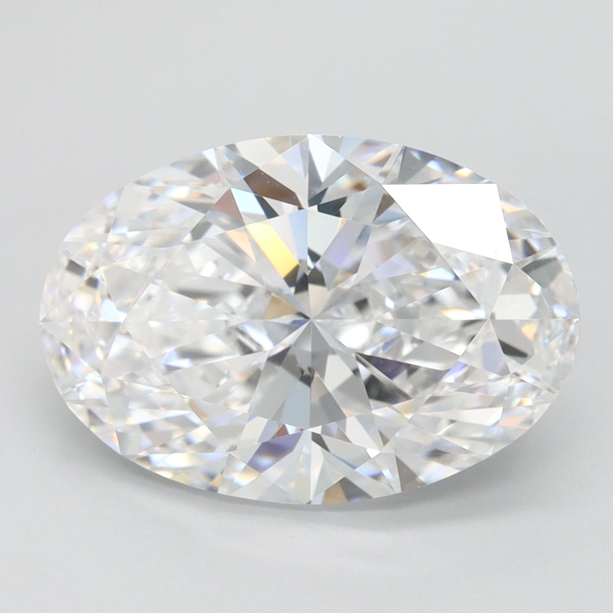 3.68 ct. oval Lab Grown Diamond front image