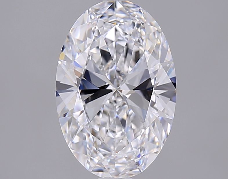 1.66 ct. oval Lab Grown Diamond front image