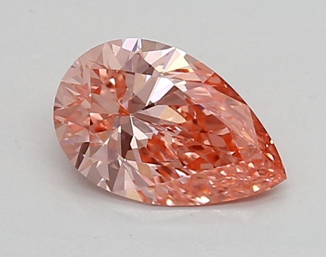 0.7 CT Fancy Vivid Pink PEAR