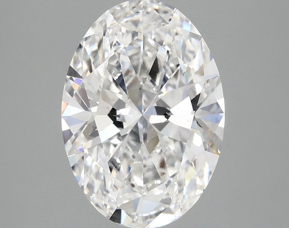 2.93 ct. oval Lab Grown Diamond front image