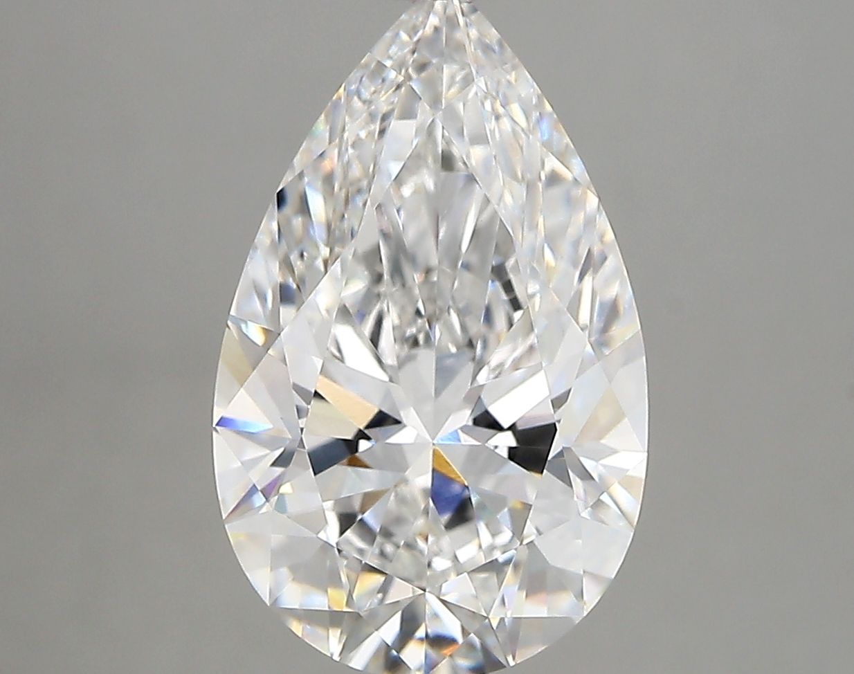 4.13 ct. pear Lab Grown Diamond front image