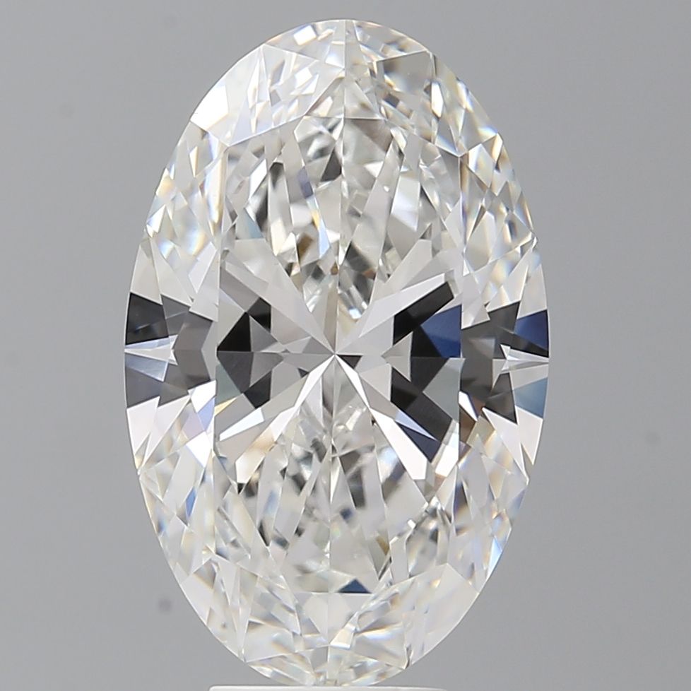 7.05 ct. oval Lab Grown Diamond front image