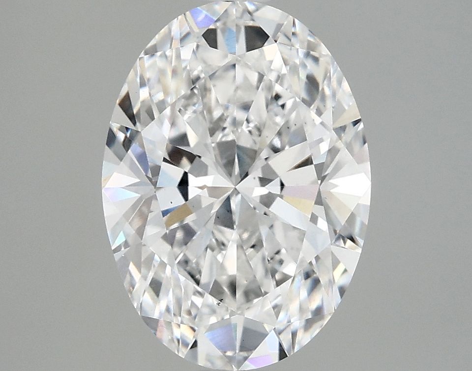 3.02 ct. oval Lab Grown Diamond front image