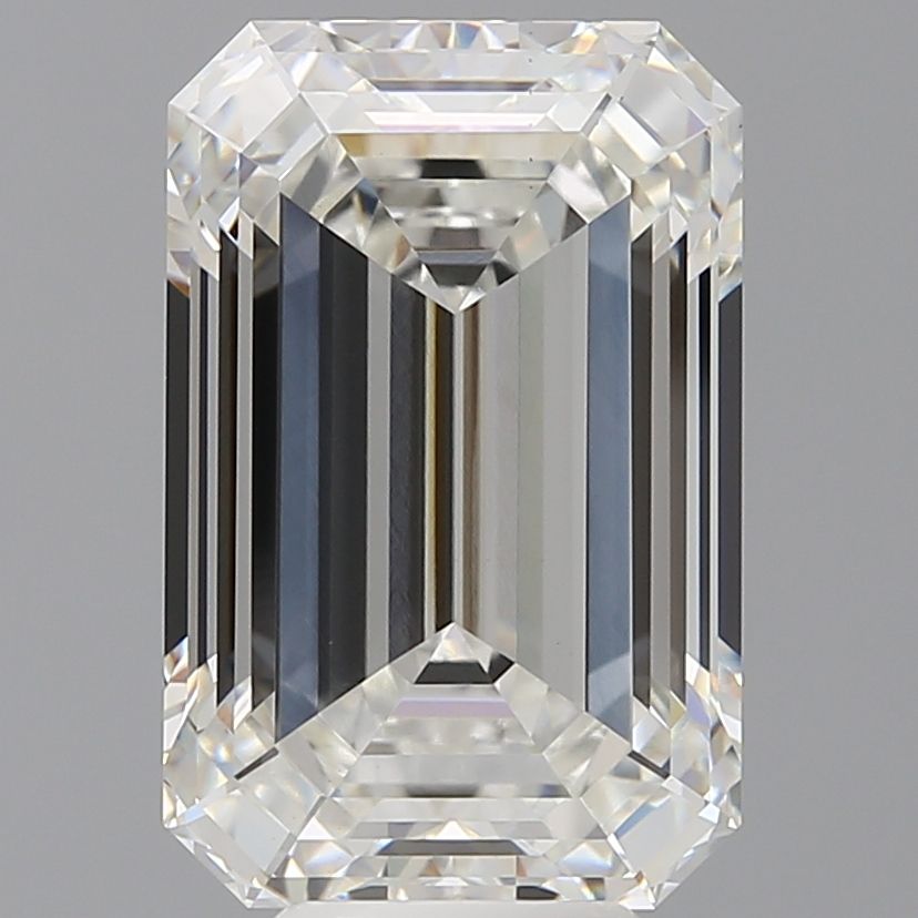 8.09 ct. emerald Lab Grown Diamond front image