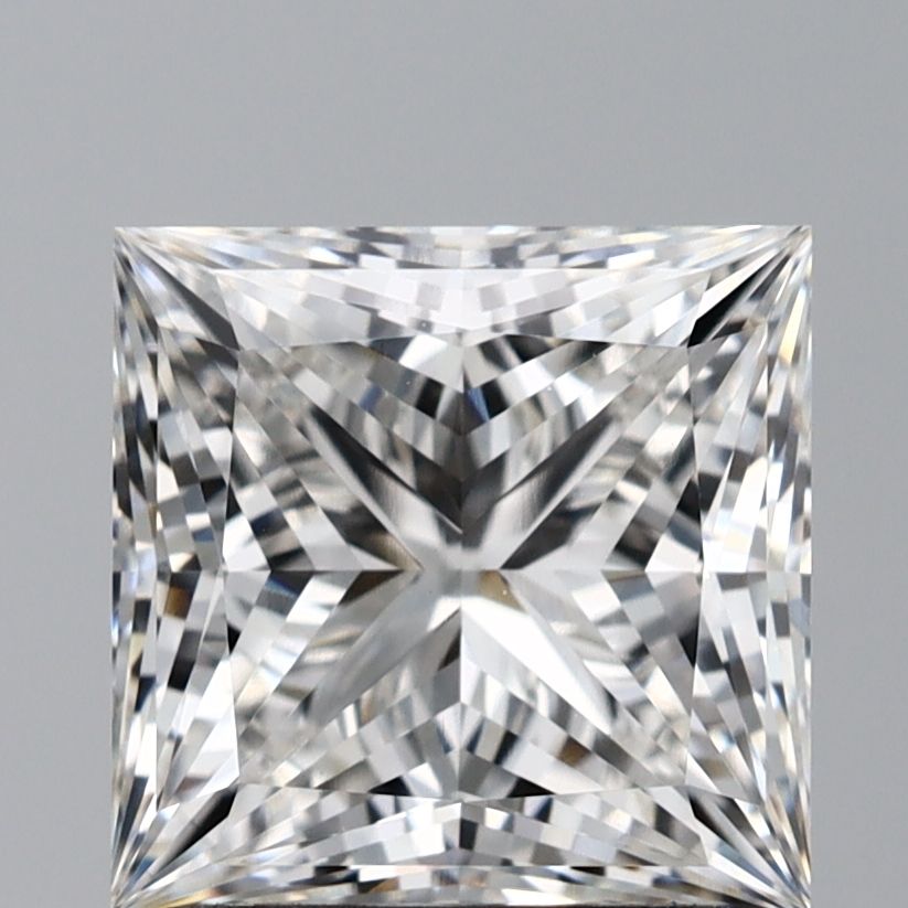 2.56 ct. princess Lab Grown Diamond front image