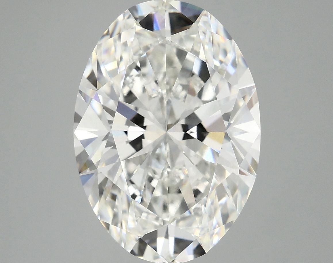 5.02 ct. oval Lab Grown Diamond front image