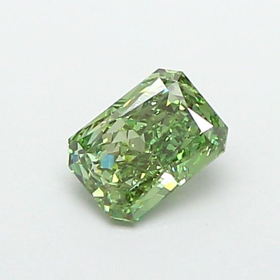 0.92 CT Fancy Vivid Green RADIANT