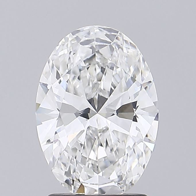 2.02 ct. oval Lab Grown Diamond front image
