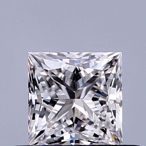 0.53 ct lab-grown Princess Diamond