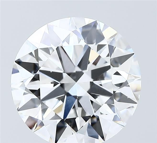 5.01 ct. round Lab Grown Diamond front image