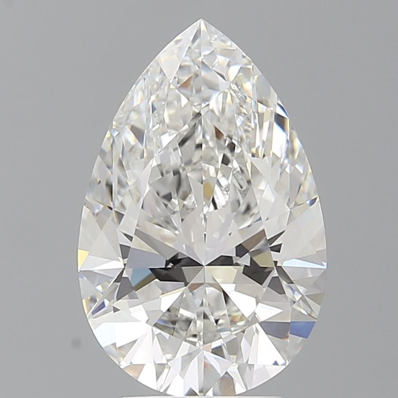4.08 ct. pear Lab Grown Diamond front image
