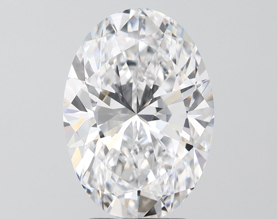 4.06 ct. oval Lab Grown Diamond front image
