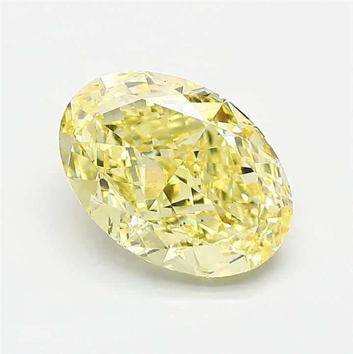 3.06 ct. oval Lab Grown Diamond front image